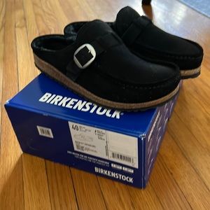 Birkenstock Buckley Shearling Mules size 40 🐻
